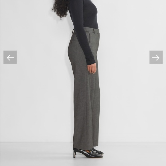Aritzia Agency Pant (Curve Fit) | Heather Charcoal - Picture 2 of 11